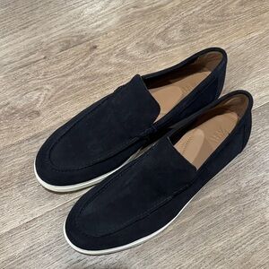 Zara Men's Black/dark blue Slip-On Loafers